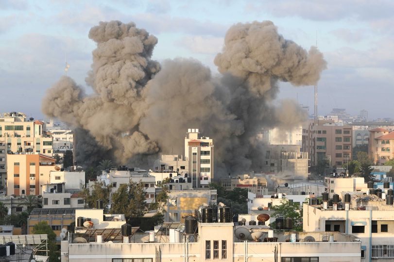 شهداء وجرحى في قصف صهيوني استهدف وسط مدينة غزة